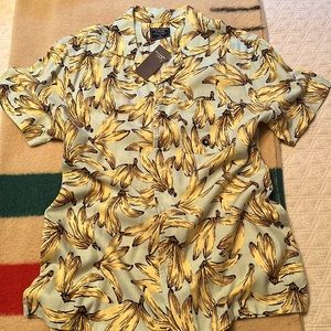 Abercrombie and Fitch BANANAS Aloha Shirt